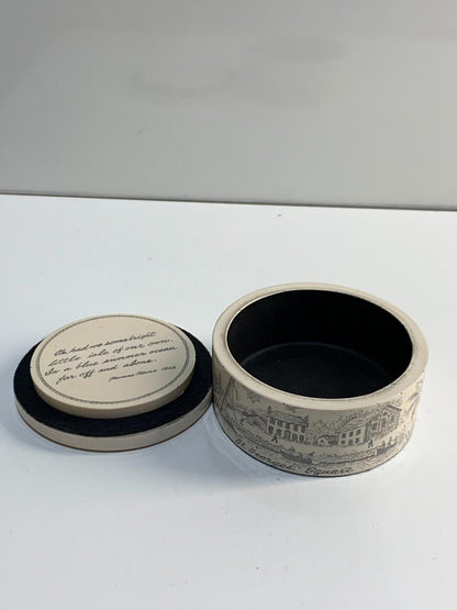 Oh! Had We Some Bright Little Isle Of Our Own! By Thomas Moore Lidded Box