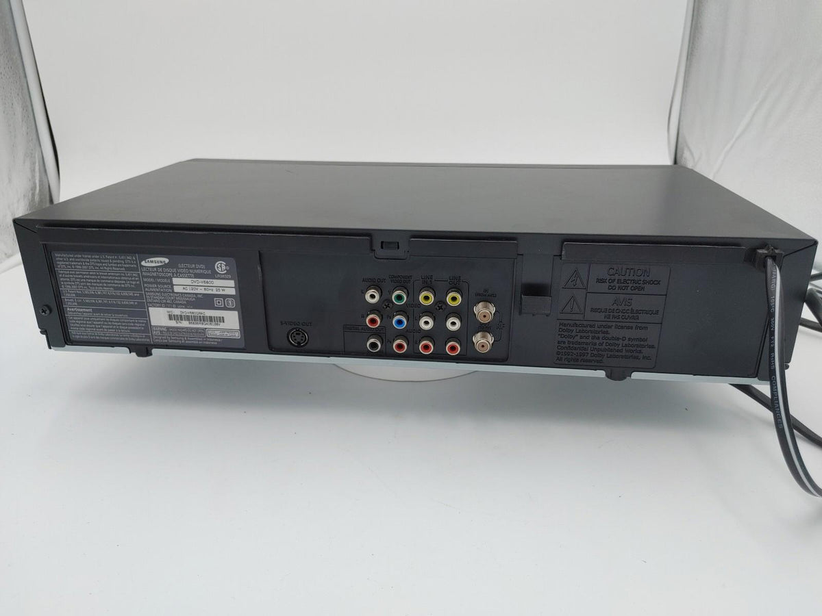Good Condition Samsung 4-Head HiFi Stereo & DVD Player DVD-V6800 Tested READ