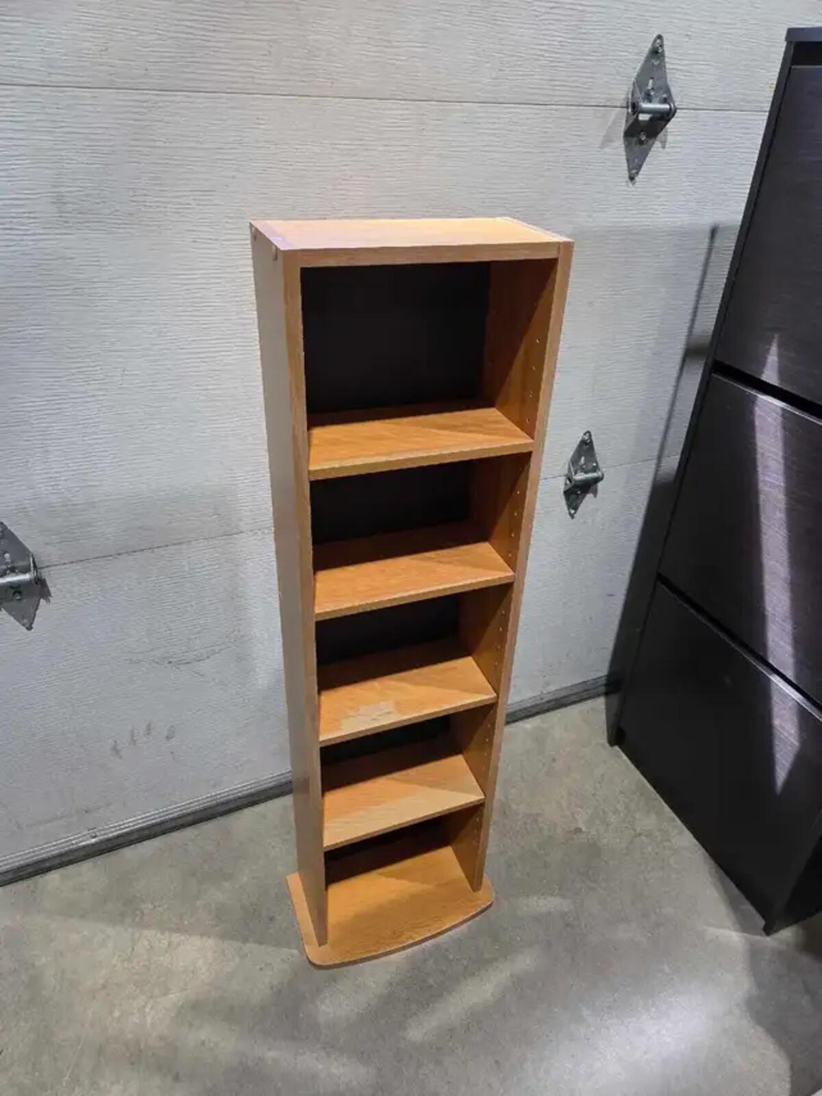 Wooden CD/DVD rack