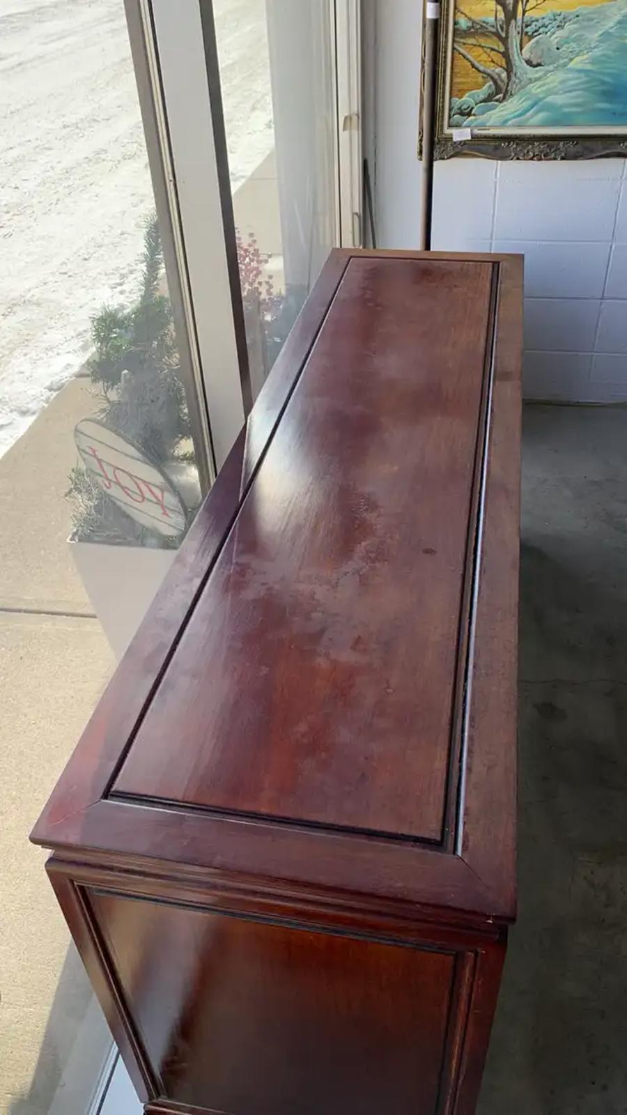 Mahogany Credenza