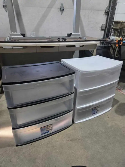 Sterilite Storage Drawers - 2 Available