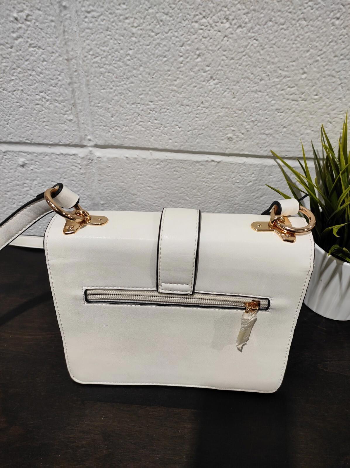 NWT La Terre Fashion Vegan Purse Lead-Safe White