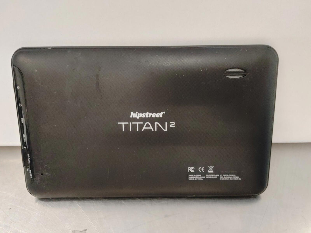 Hipstreet Titan 2 Android 7inch Tablet Black Tested Working - Fair