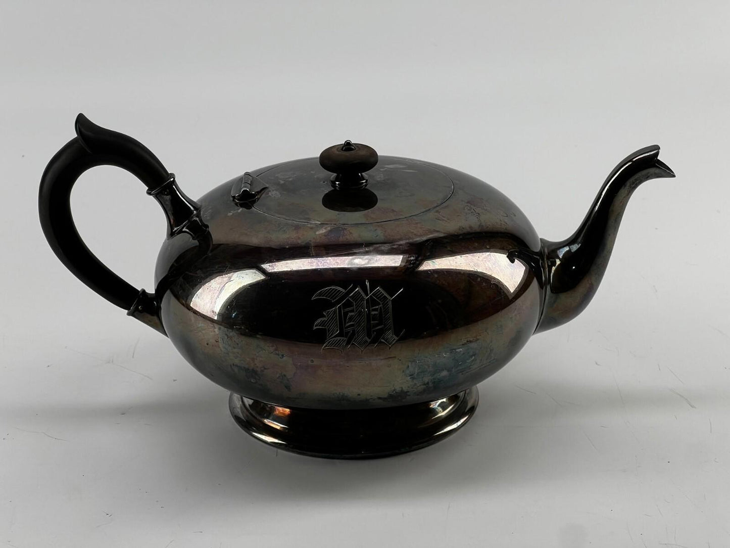 Vintage Wm A Rogers Silver Plate Tea Pot Set - 3pcs