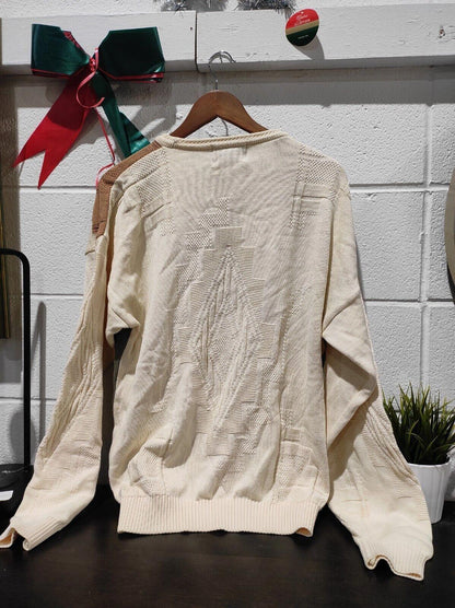 Rio Sollway Calgary Beige Pullover Sweater