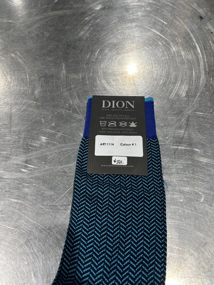 NWT Dion 1967 Socks (Blue) – One Size