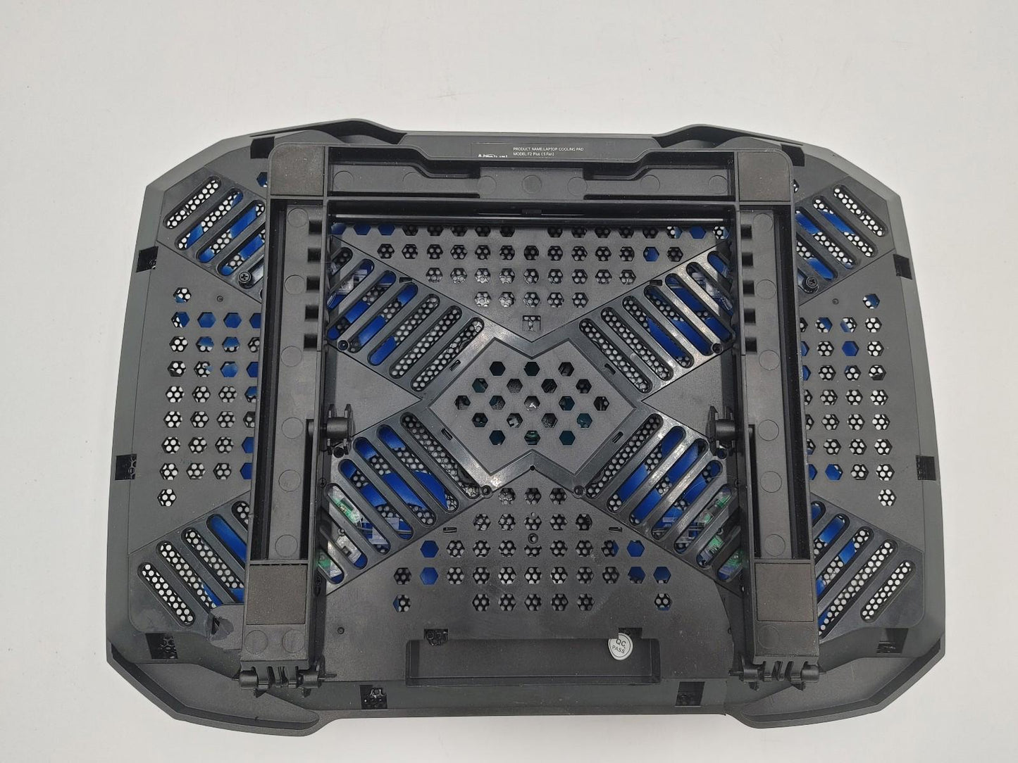 Aimiuzi Laptop Cooling Pad F2 Plus (5 Fan) Blue/Black Untested - Fair
