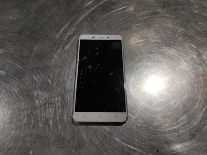 ASUS ZenFone 3 Laser Sand Gold Power Tested Cracked Screen - Fair