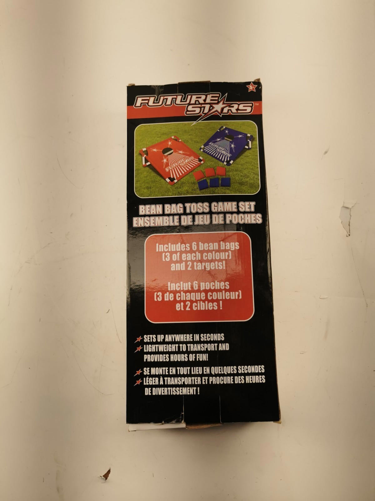 Future stars bean bag toss game set