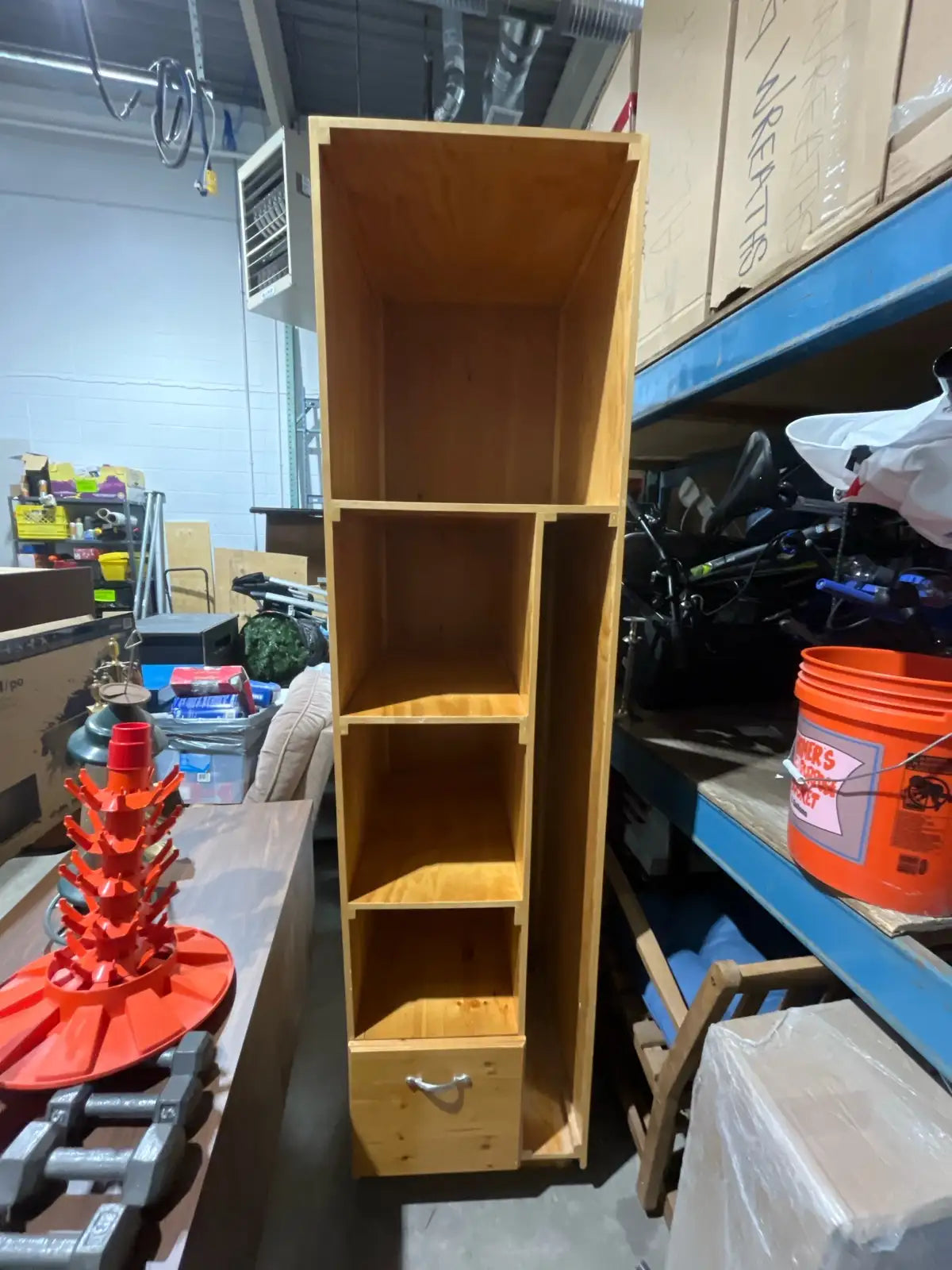 Wooden Shelving Unit