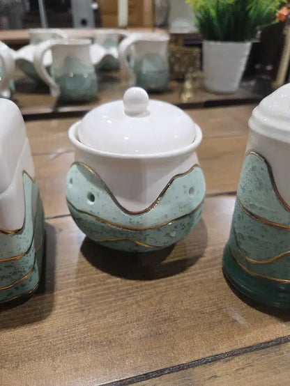 Handmade Ceramic Bathroom Set