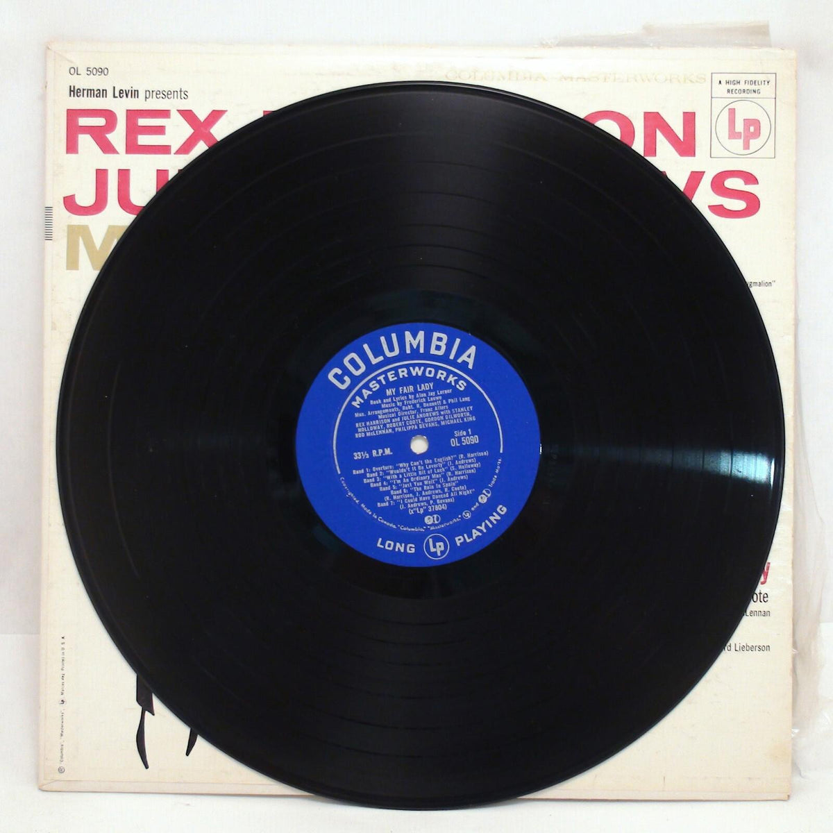 Rex Harrison Julie Andrews My Fair Lady Album Vinyle LP