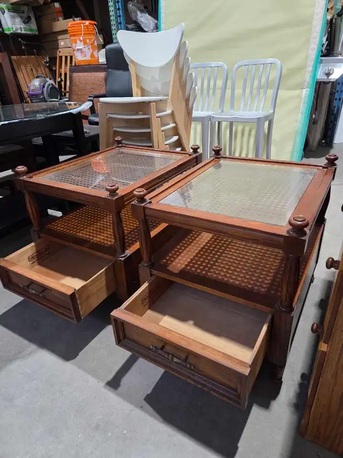 Sklar-Peppler Wooden End Tables