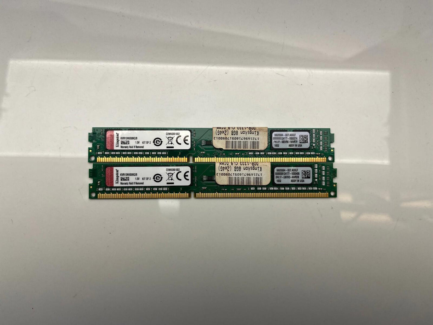 Kingston KVR 8GB (4GBx2) DDR3 1333 Low Profile RAM Kit KVR13N9S8K2/8