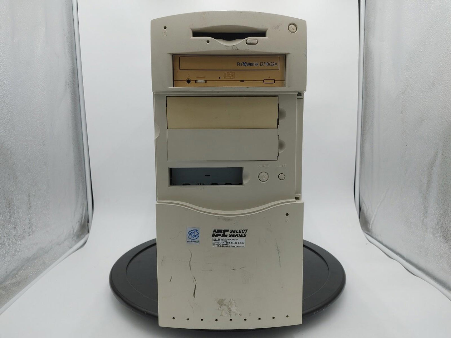 Retro IPC Select PC Pentium III 750MHz 32MB RAM GeForce2 MX 20GB HDD No OS