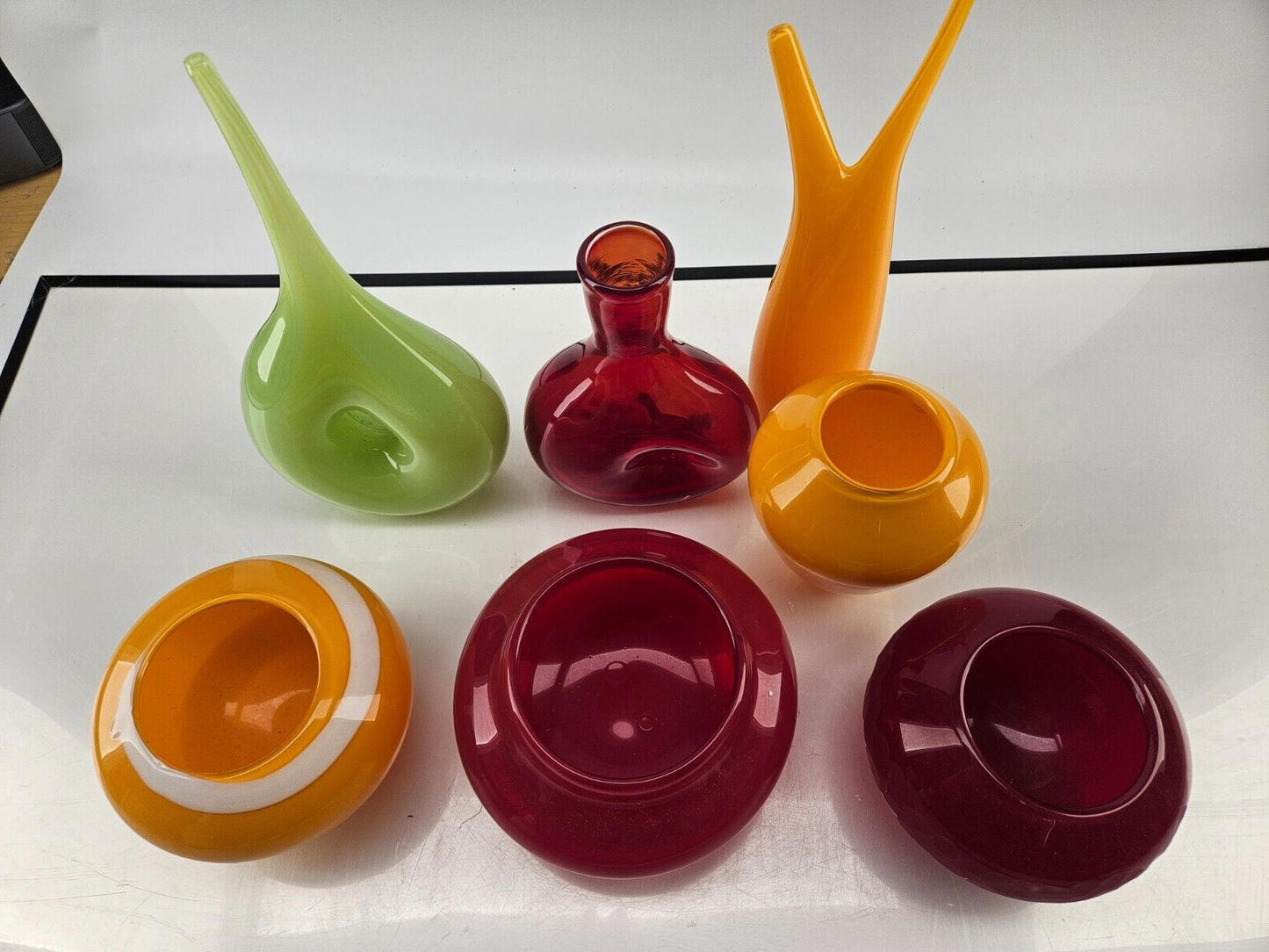 Various Abstract Vases Lot of  7