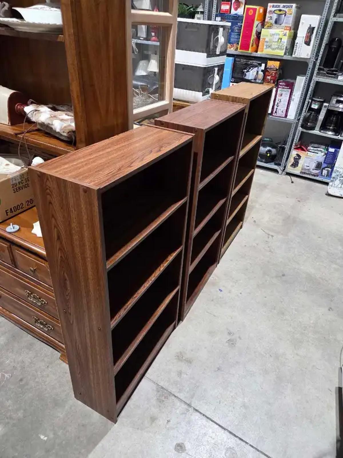 Wooden Book Shelves - 1 left