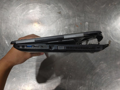 Toshiba Satellite C855D-S5351 Laptop Power Tested Silver/Black - Fair