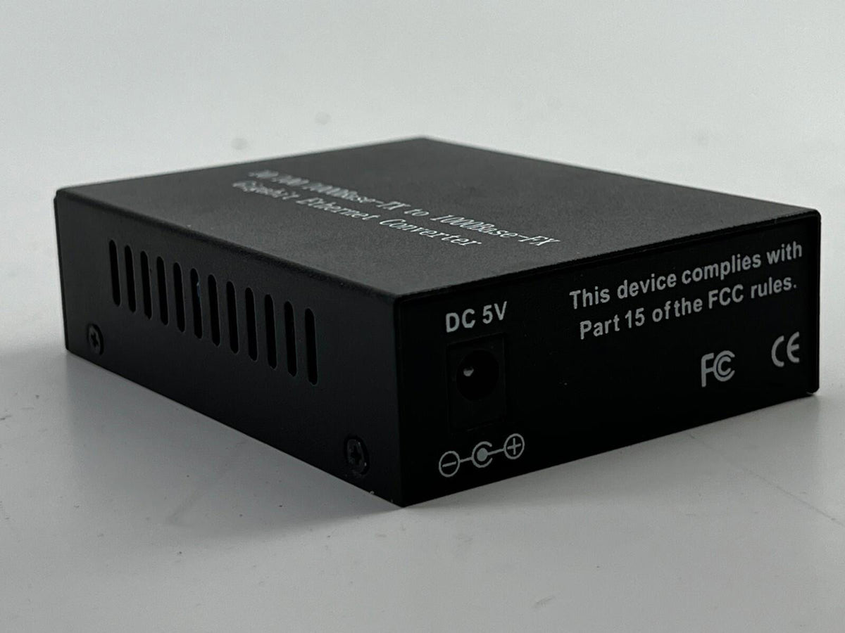 Gigabit Ethernet Media Converter Single Mode Port 4