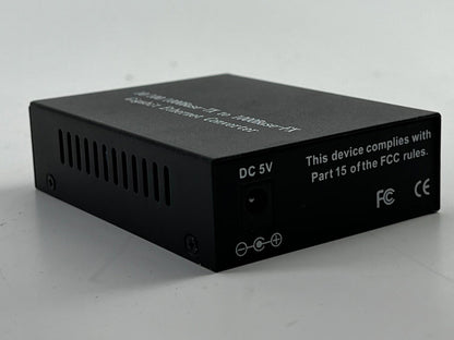 Gigabit Ethernet Media Converter Single Mode Port 4