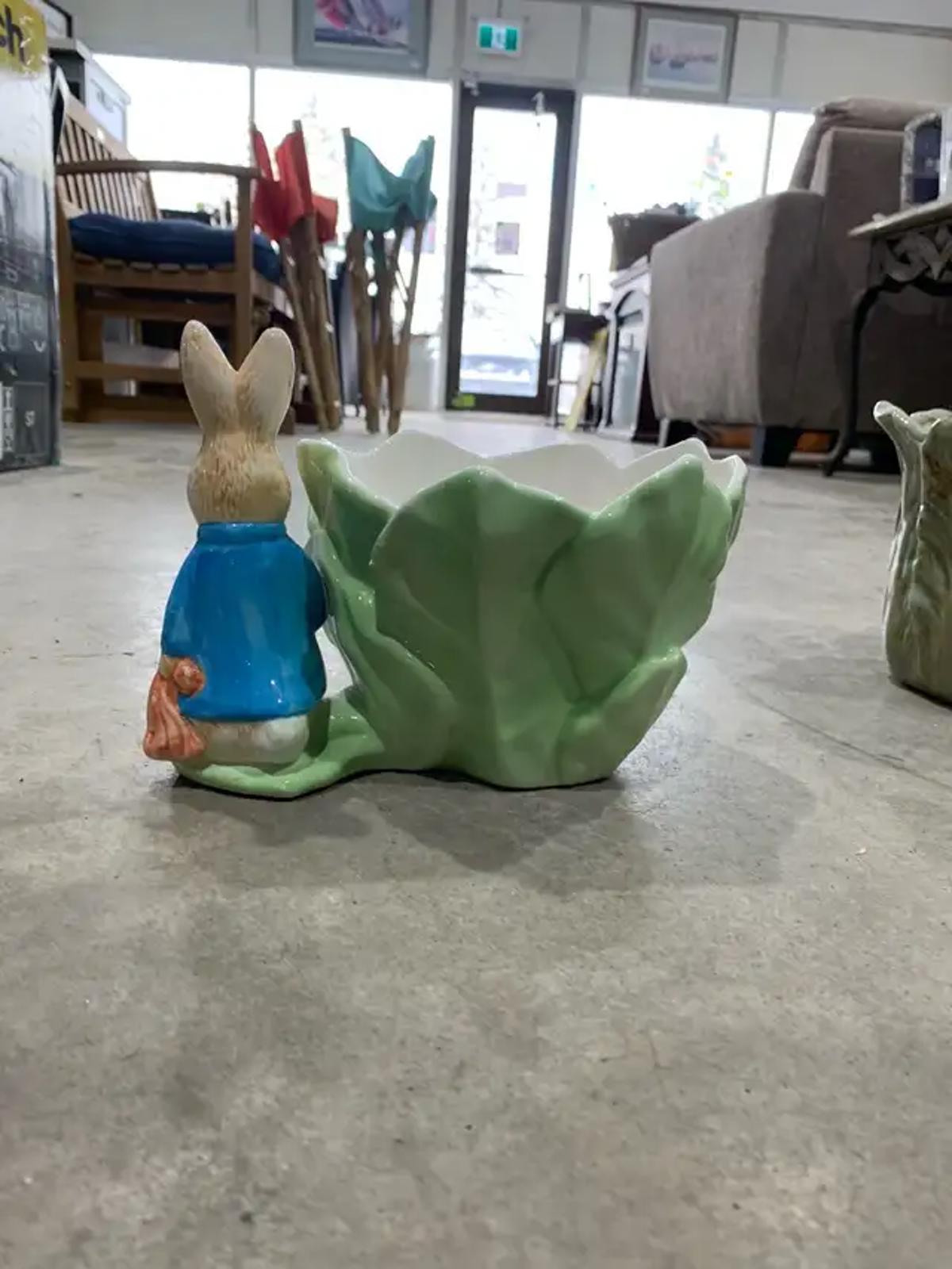 Beatrix Potter Peter Rabbit Planter