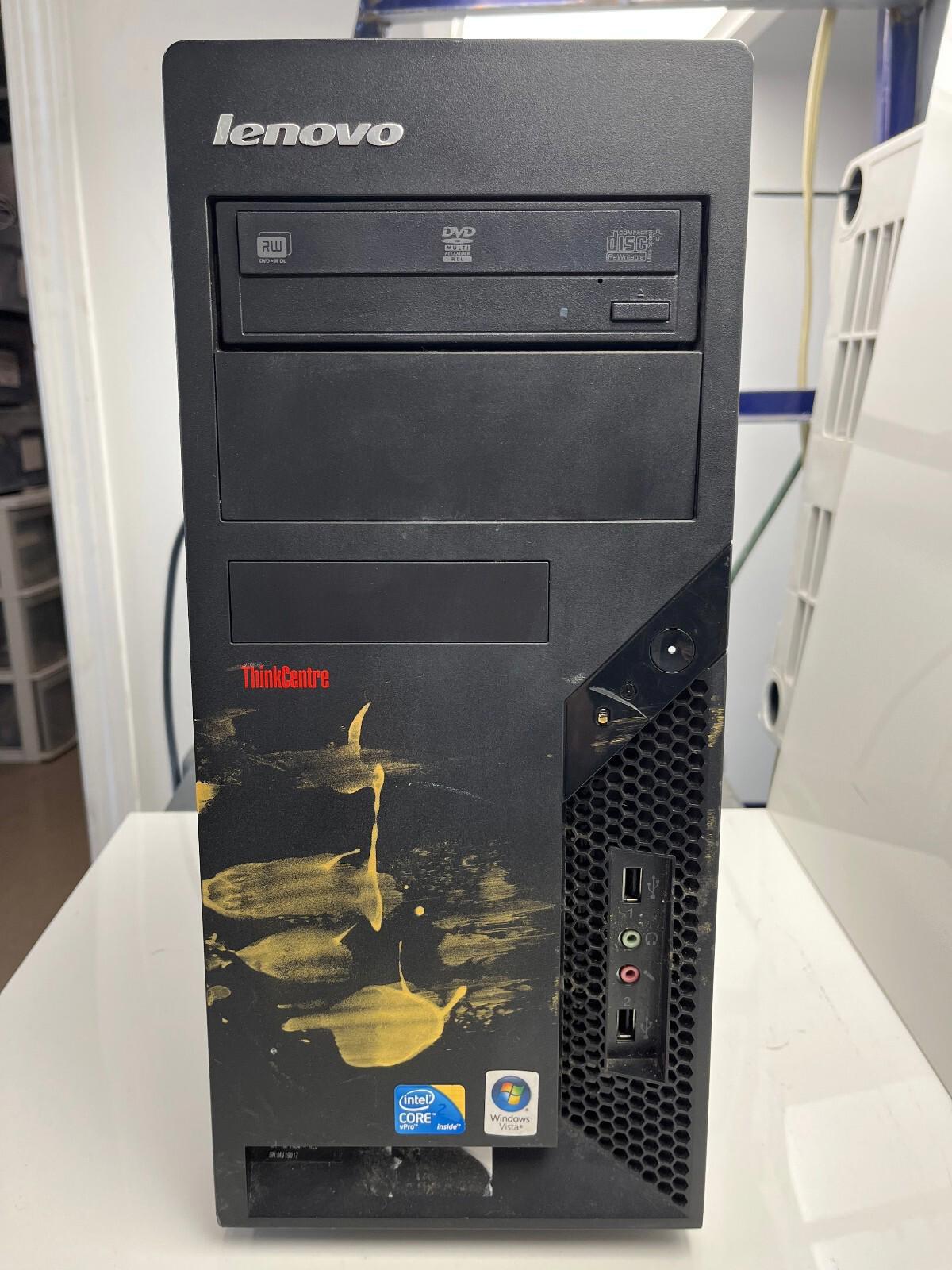 Lenovo ThinkCentre M58p Core 2 Duo E8400 @ 3.00 GHz 4GB RAM 160GB HDD Windows 10