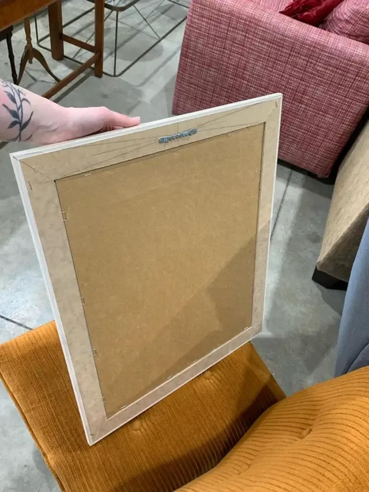 Vintage Framed Floral Print