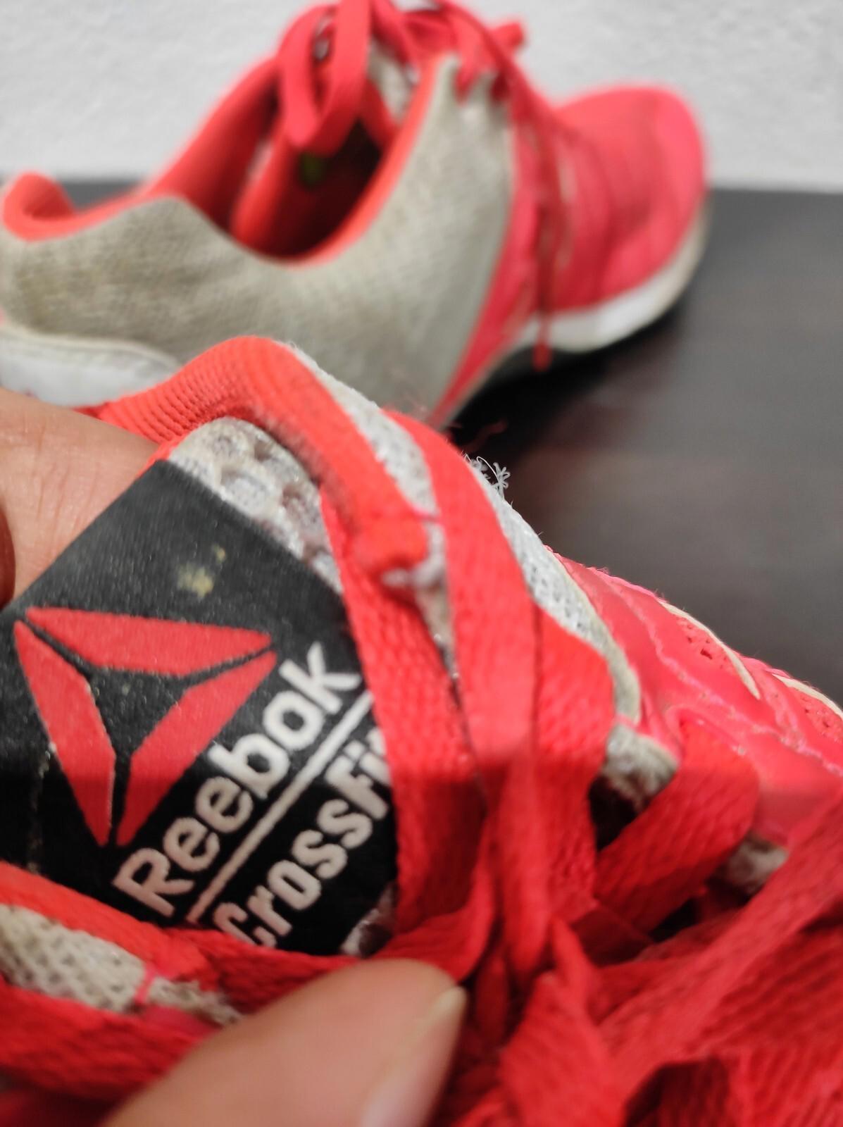 Reebok Crossfit Nano Speed Cherry Mesh Red Grey Training Shoe Men's 8.5