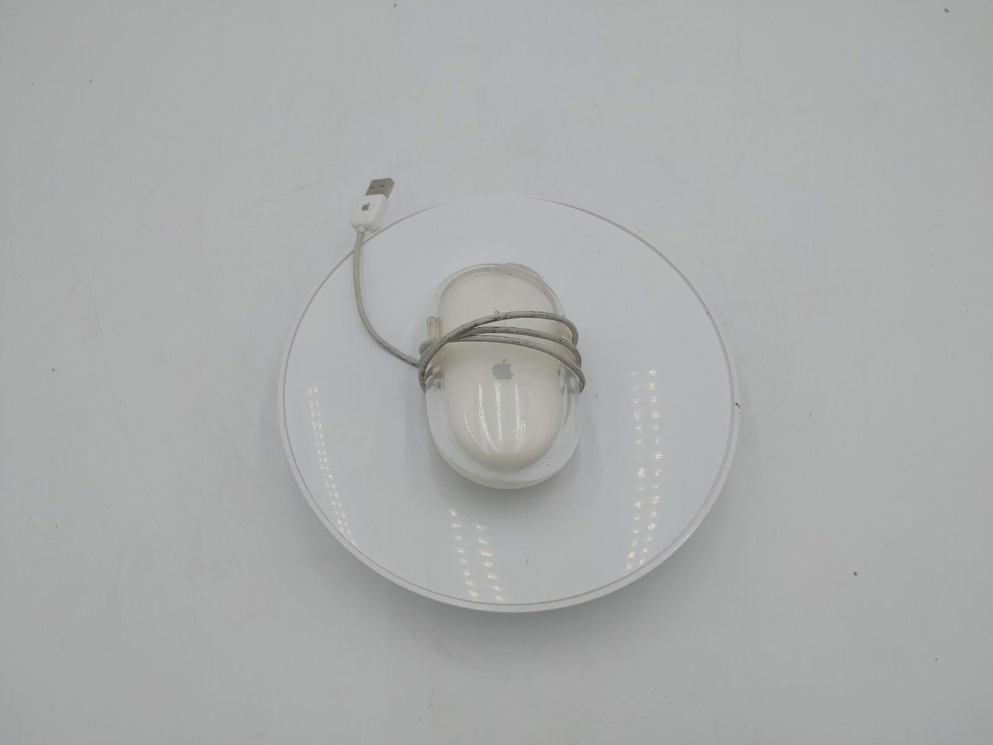 Apple Wired USB Pro Mouse M5769 White Tested Working - Fair