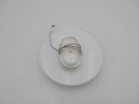 Apple Wired USB Pro Mouse M5769 White Tested Working - Fair
