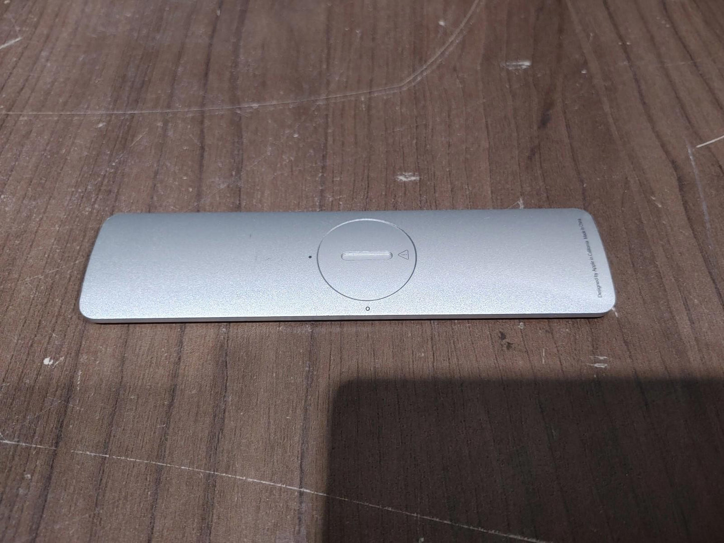GOOD CONDITION Apple TV Remote Aluminium Tested Working Silver - 1