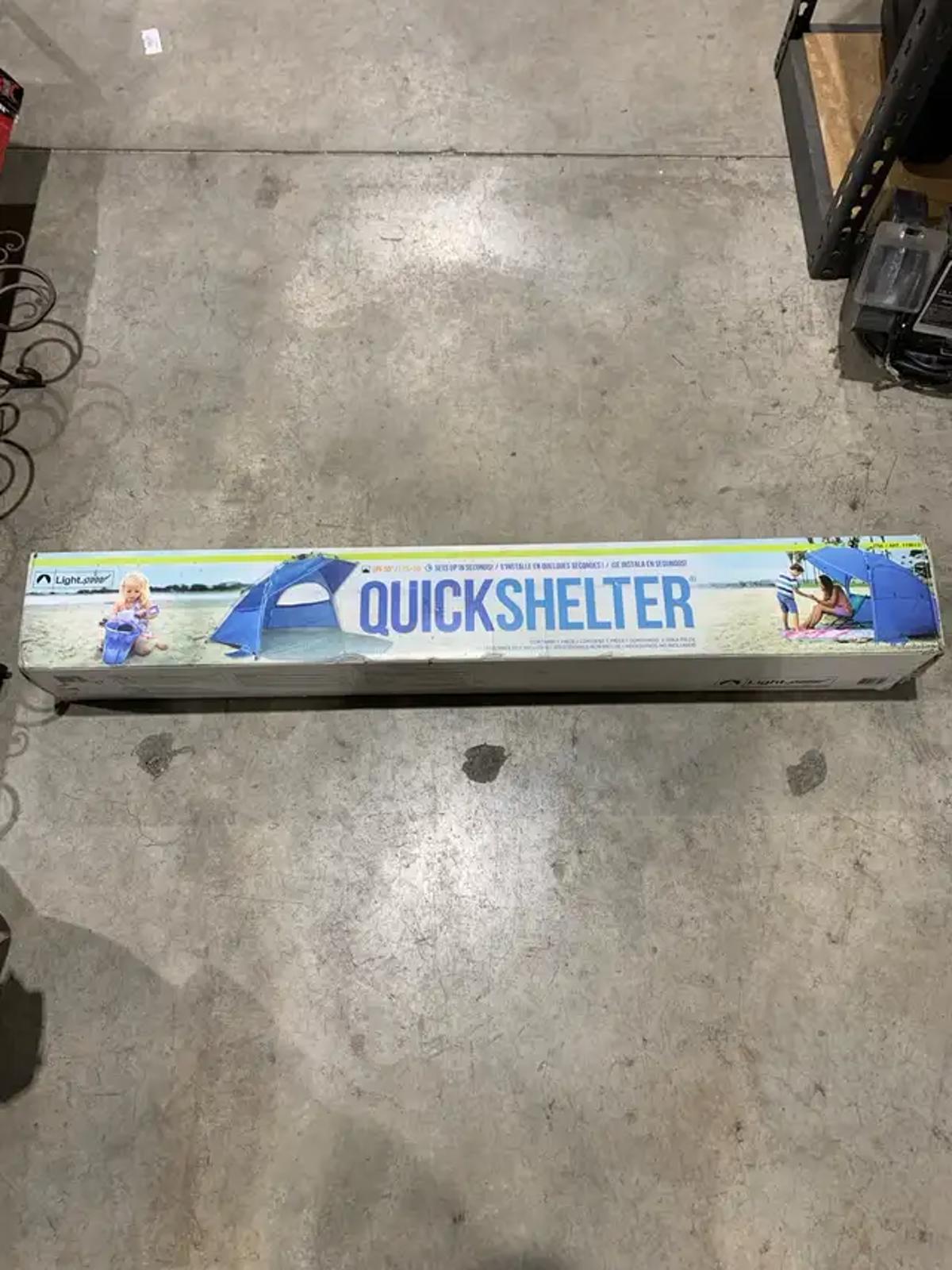 Light Speed QuickShelter with SPF 50 protection