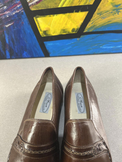 Nuova Arux Men’s Leather Loafers (Handmade in Italy, Size US 11)
