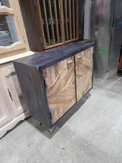 Wooden 2-Door Cabinet