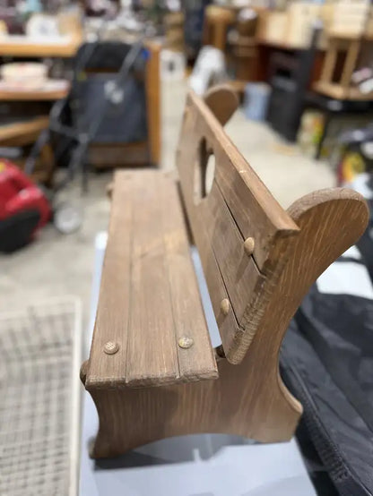 Small Wooden Bench