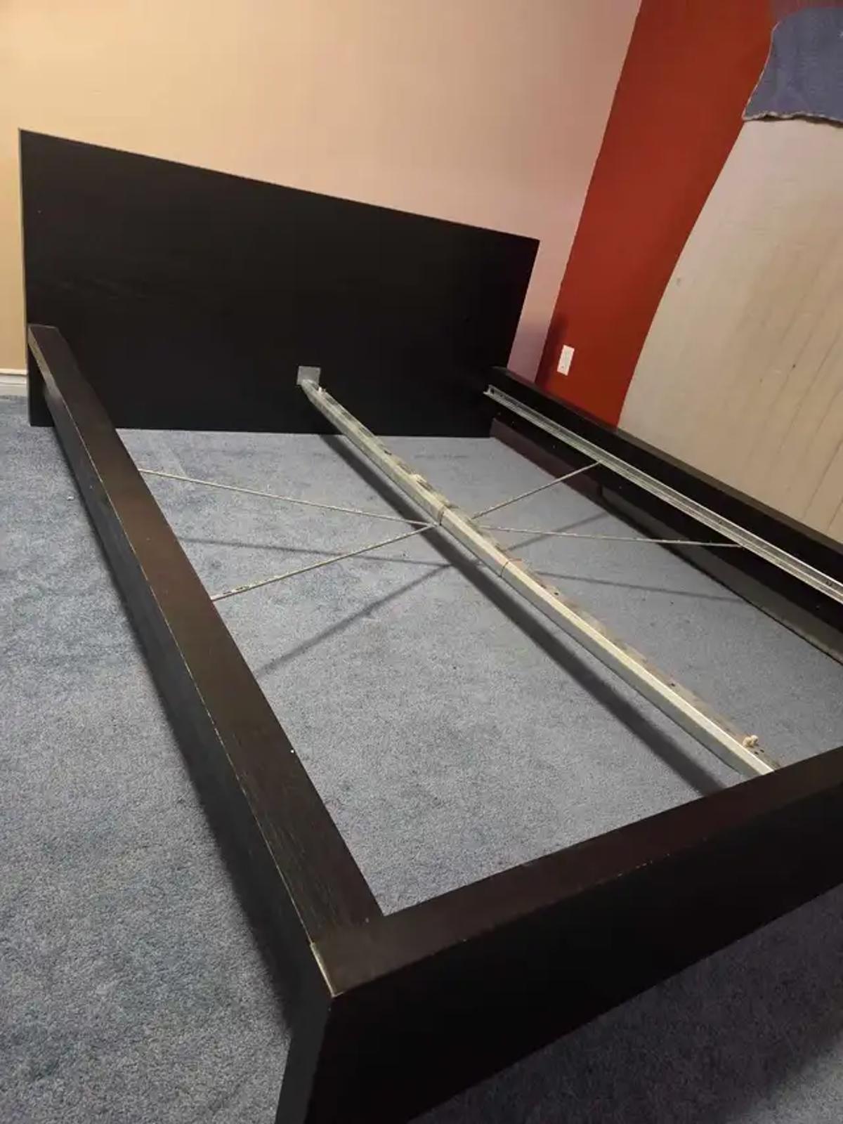 Ikea Queen Bed Frame - With Slats