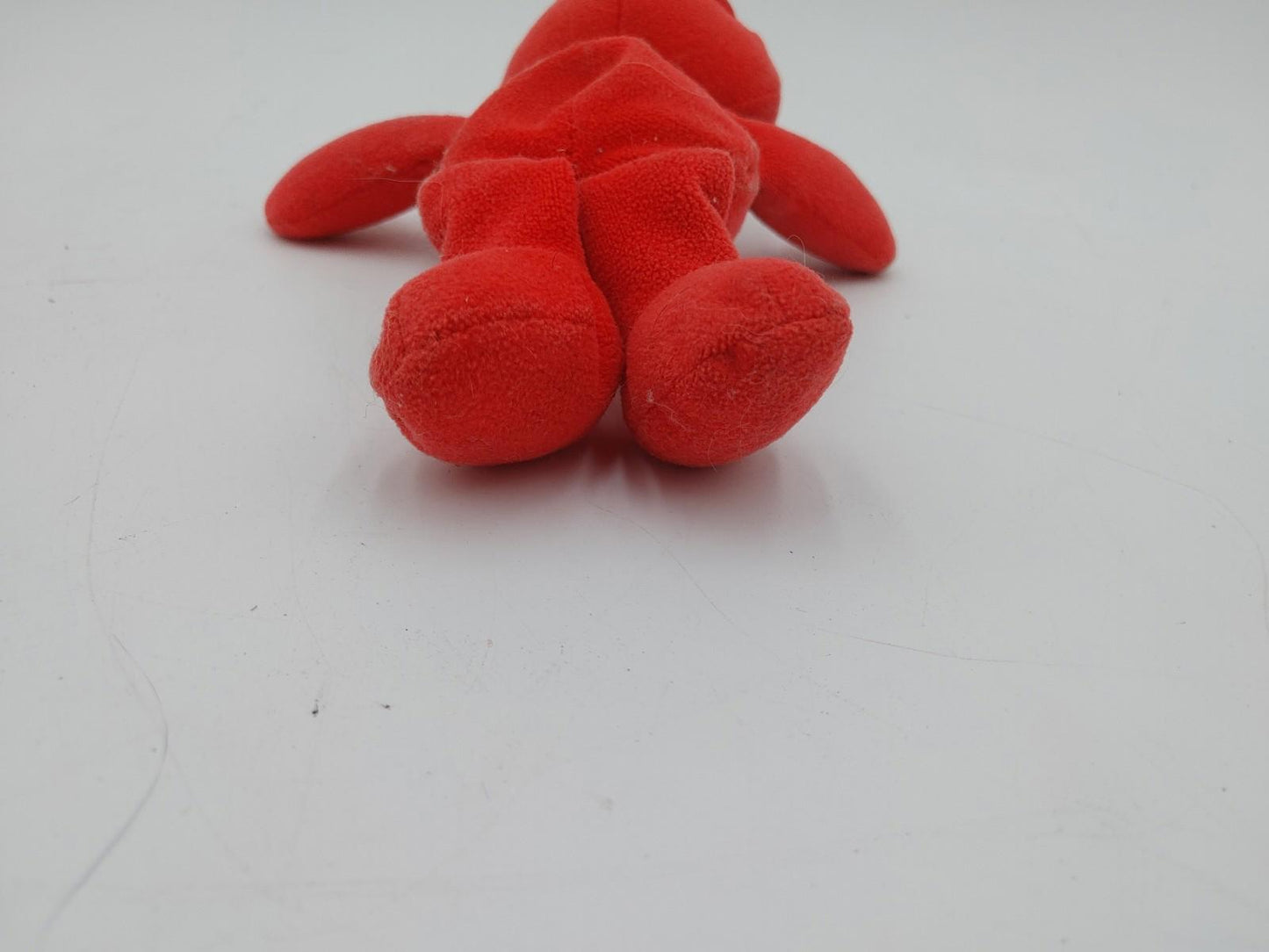 Good Condition Vintage Elmo Miniature Stuffed Animal Toy Red
