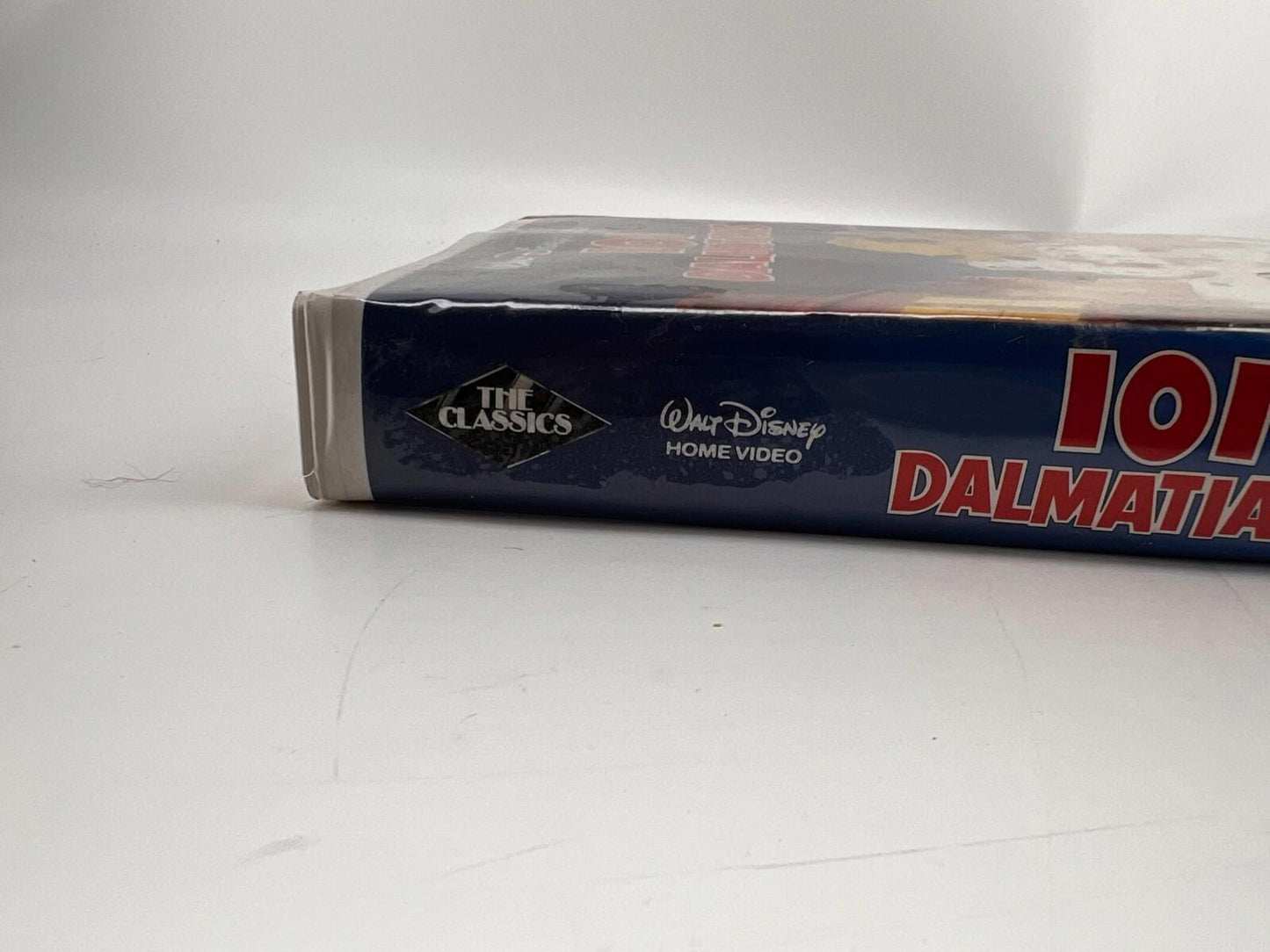 Rare WALT DISNEY CLASSIC 101 Dalmatians (VHS, 1992, Black Diamond Edition) #1263
