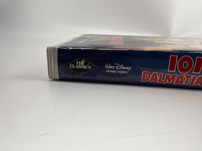Rare WALT DISNEY CLASSIC 101 Dalmatians (VHS, 1992, Black Diamond Edition) #1263