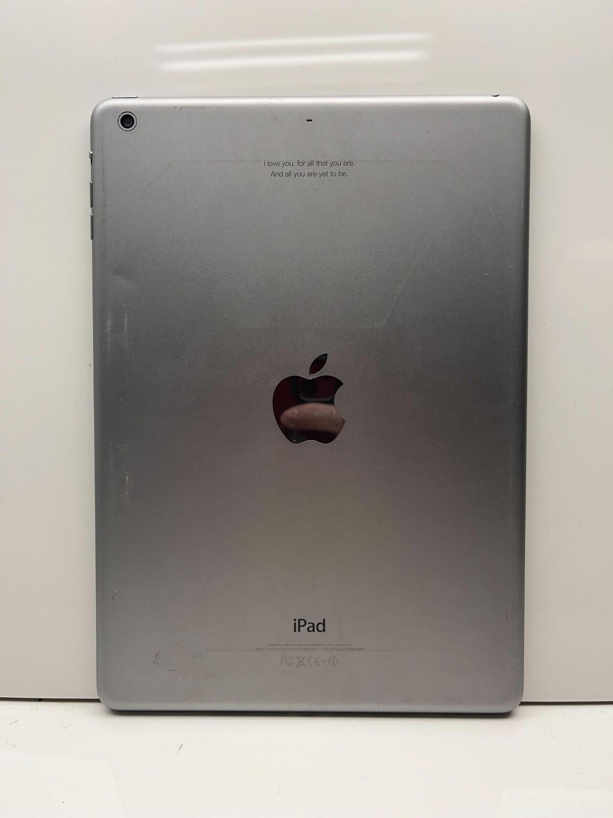 iPad Air 1st Generation A1474 32GB Wifi Grey