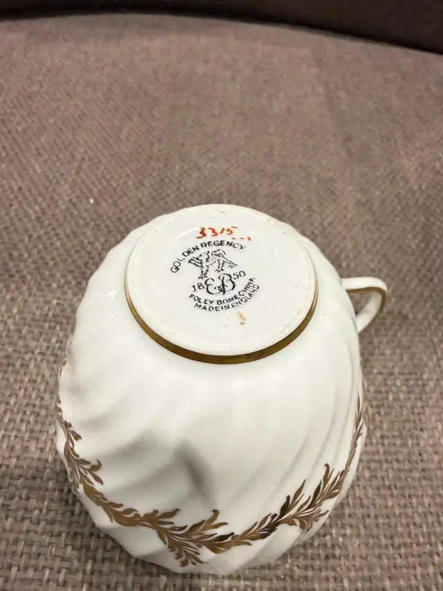 Golden Regency Foley Teacup - 6 Available