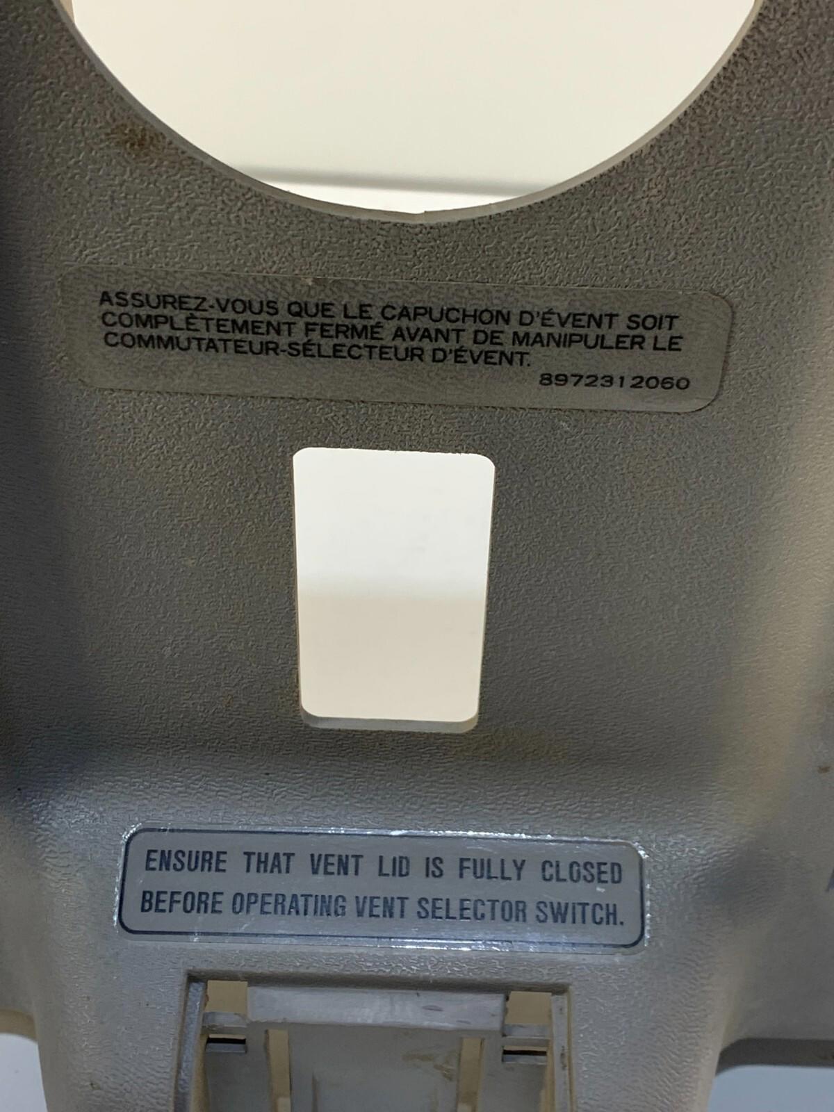 Genuine Isuzu NKR Grey Internal Cab Roof Vent Square