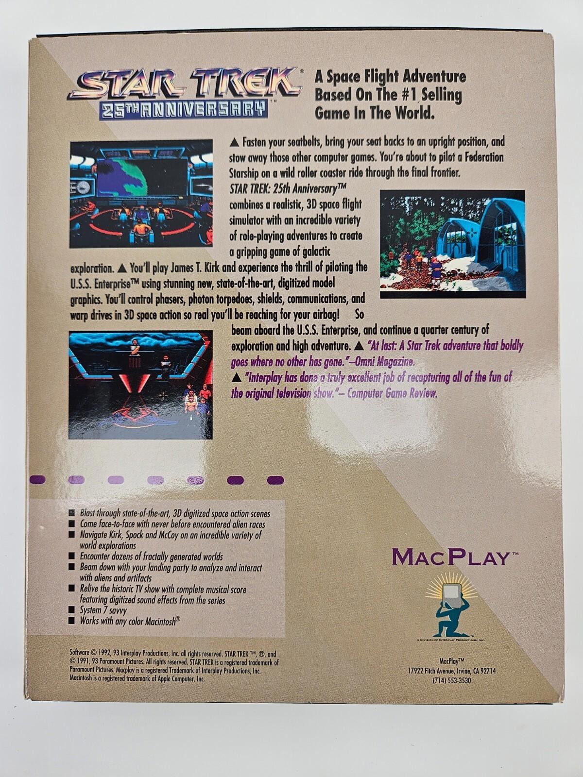 Star Trek: 25th Anniversary MAC Big Box