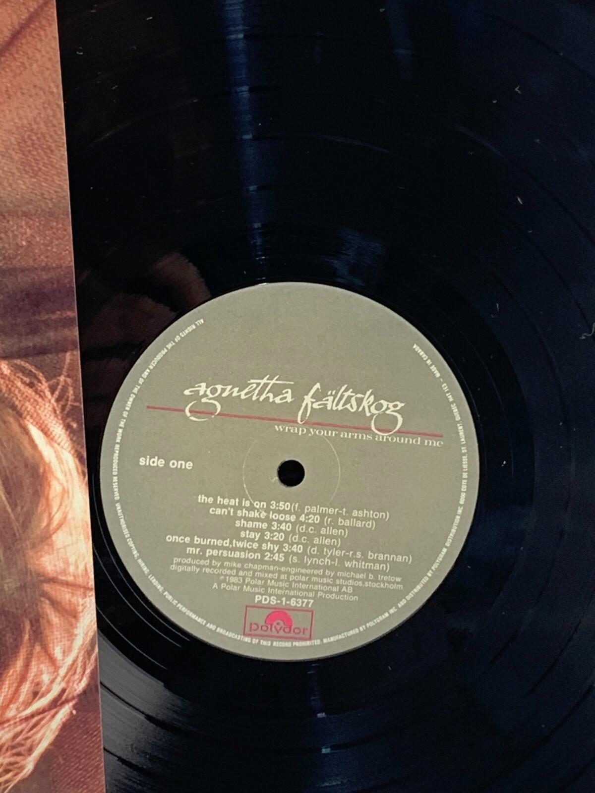 AGNETHA FÄLTSKOG - Wrap Your Arms Around Me - 1983 Vinyl