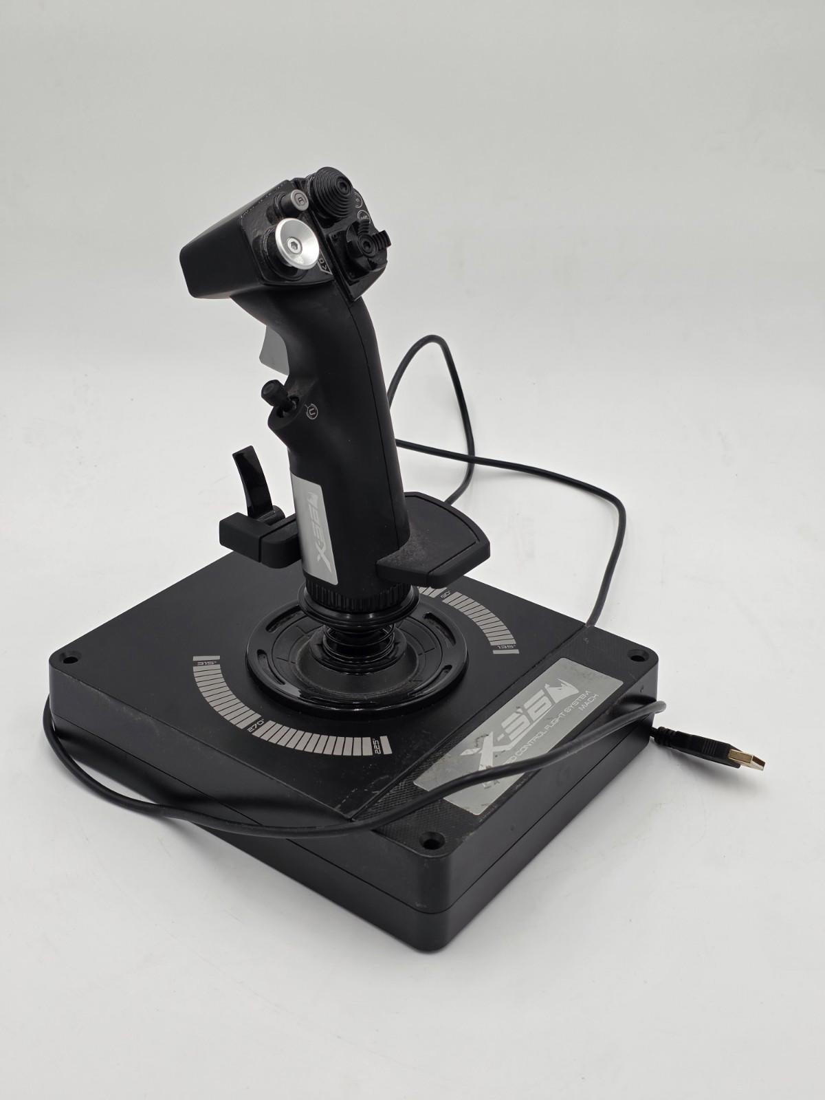 AS/IS Logitech X56 Saitek HOTAS Advanced Control Fight System JOYSTICK ONLY