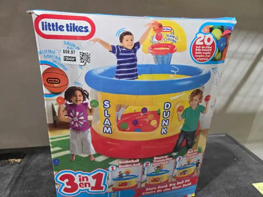 New! Little Tikes Slam Dunk