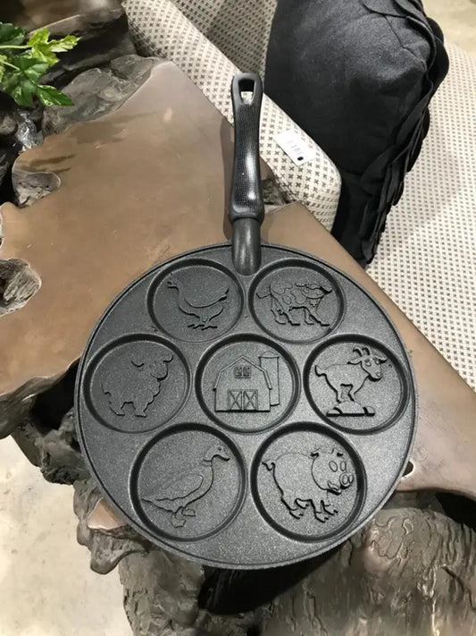 Nordic Ware Farm Animal Pancake Pan Cast Aluminum