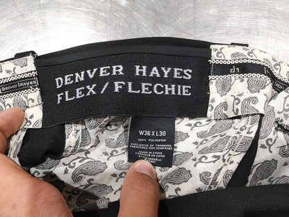 Excellent Condition Denver Hayes Flex Dress Pants Size 36x30 Black