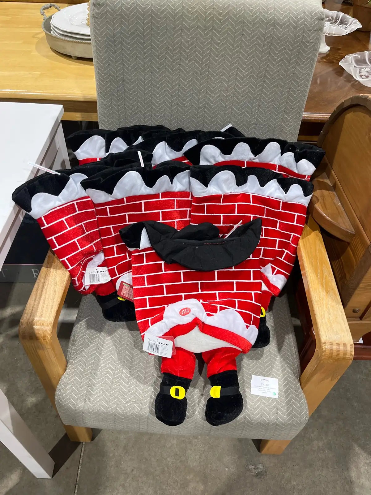 Santa Chimney Home decor