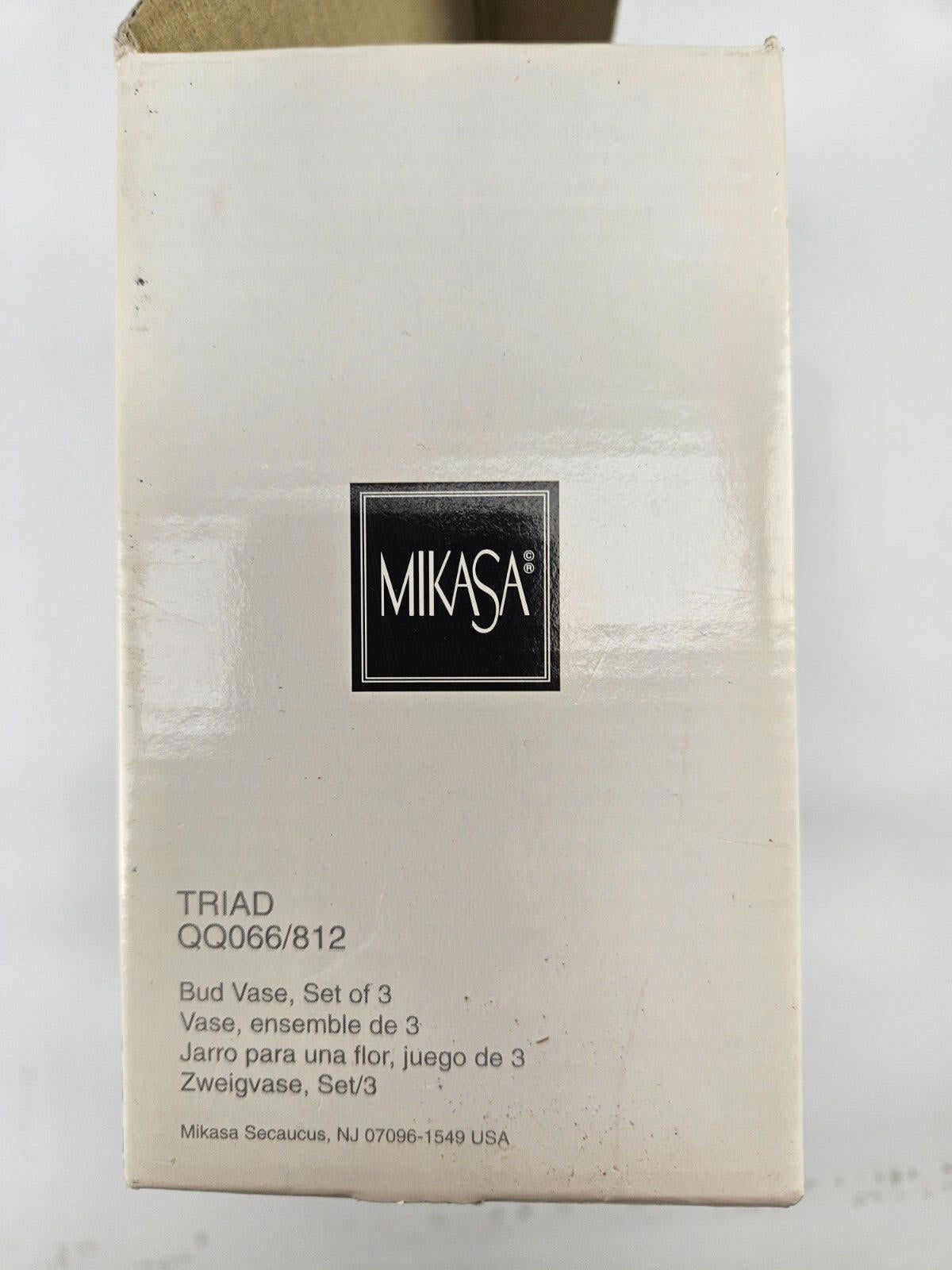 Mikasa Bud Vase 3.5" Set of 2